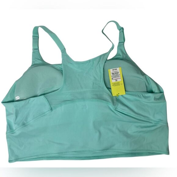All‎ in Motion NWT Sports Bra Low Support In Turquoise Sz 4X - Picture 2 of 7